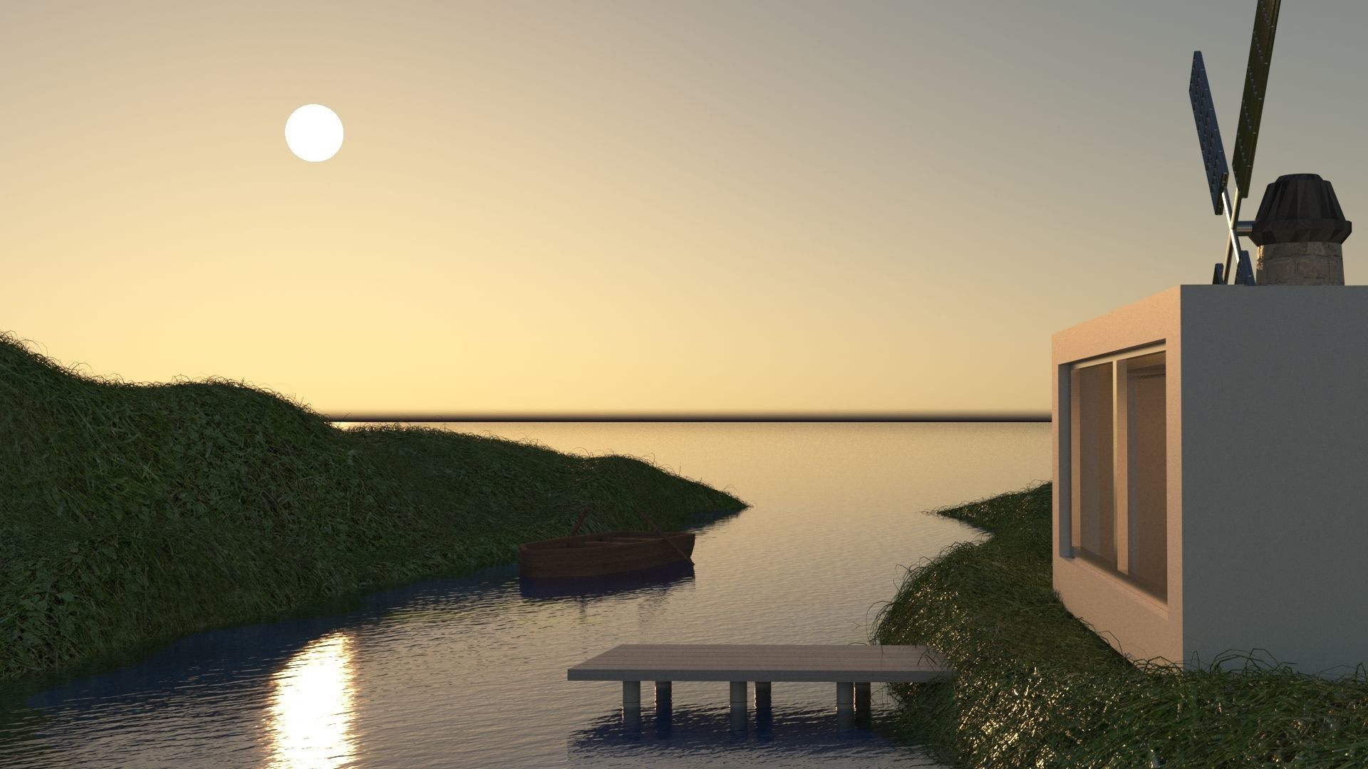 3D Environment Design 3D model_3