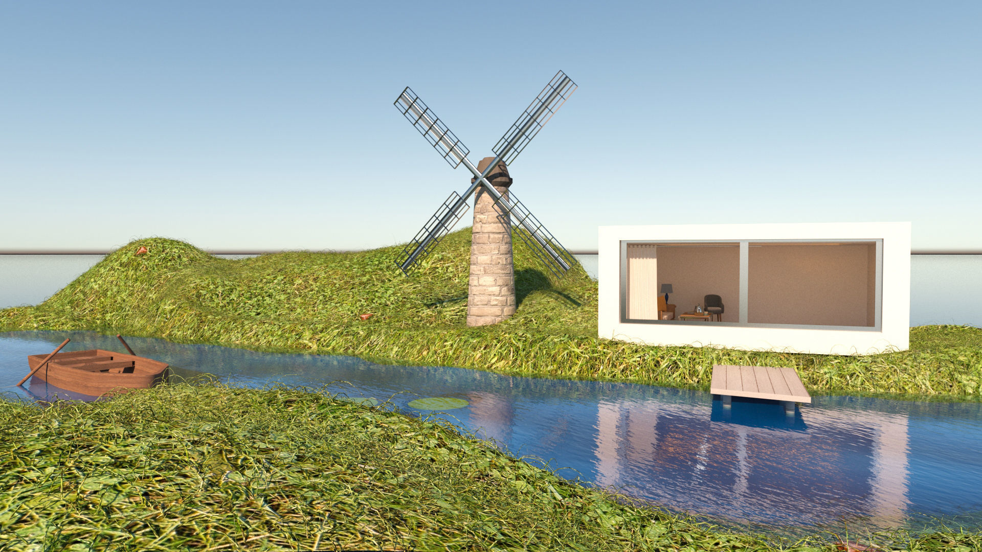 3D Environment Design 3D model_2