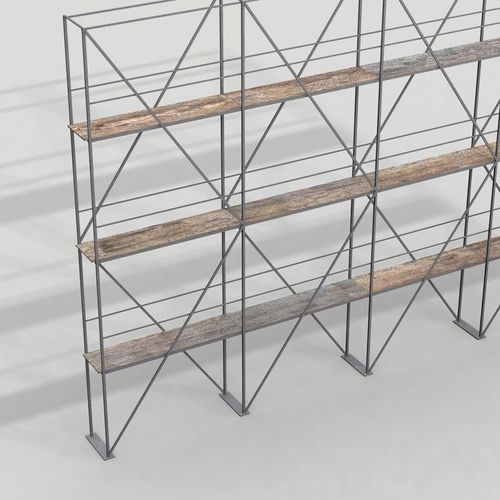 Scaffolding 02 Low-poly 3D model
