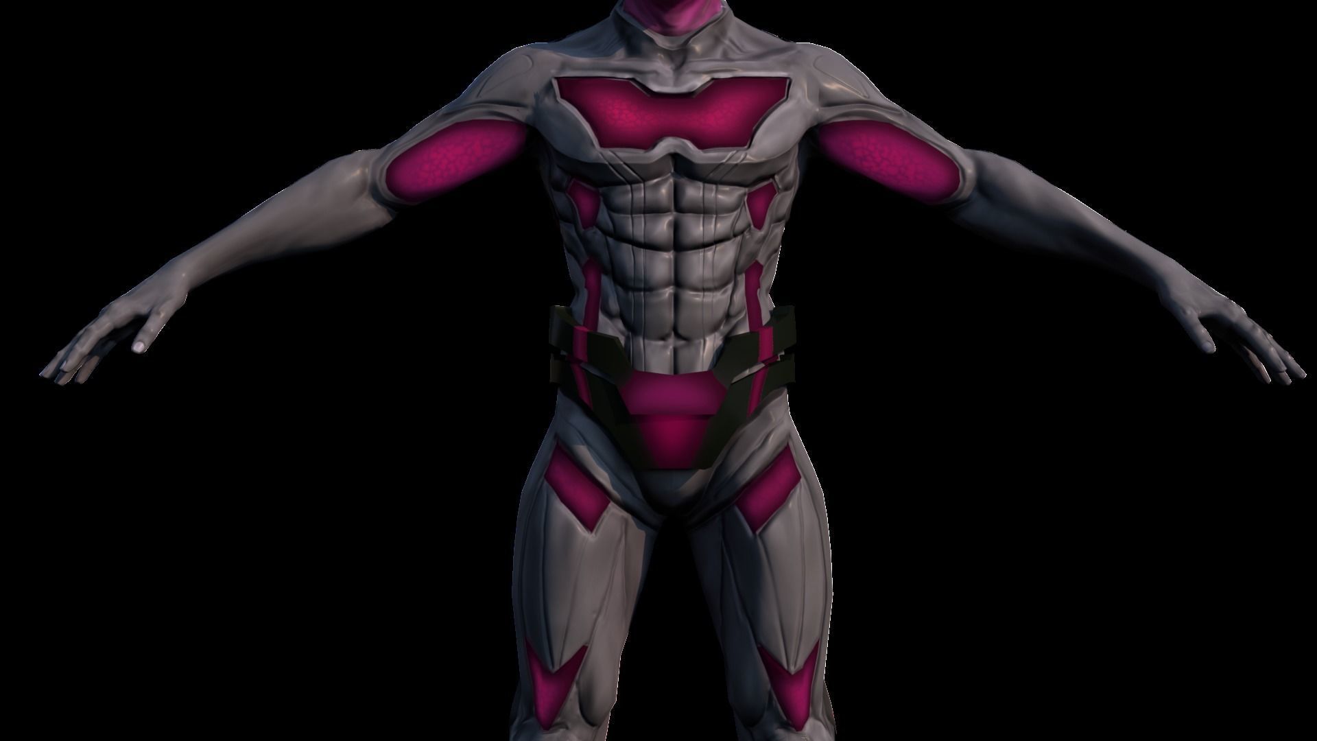 Character - Mage Low-poly 3D model_3