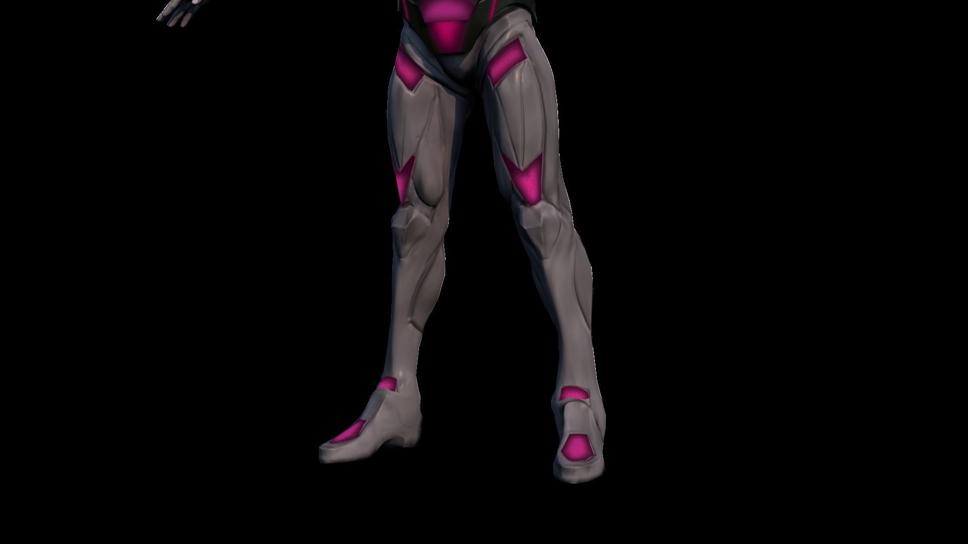 Character - Mage Low-poly 3D model_2