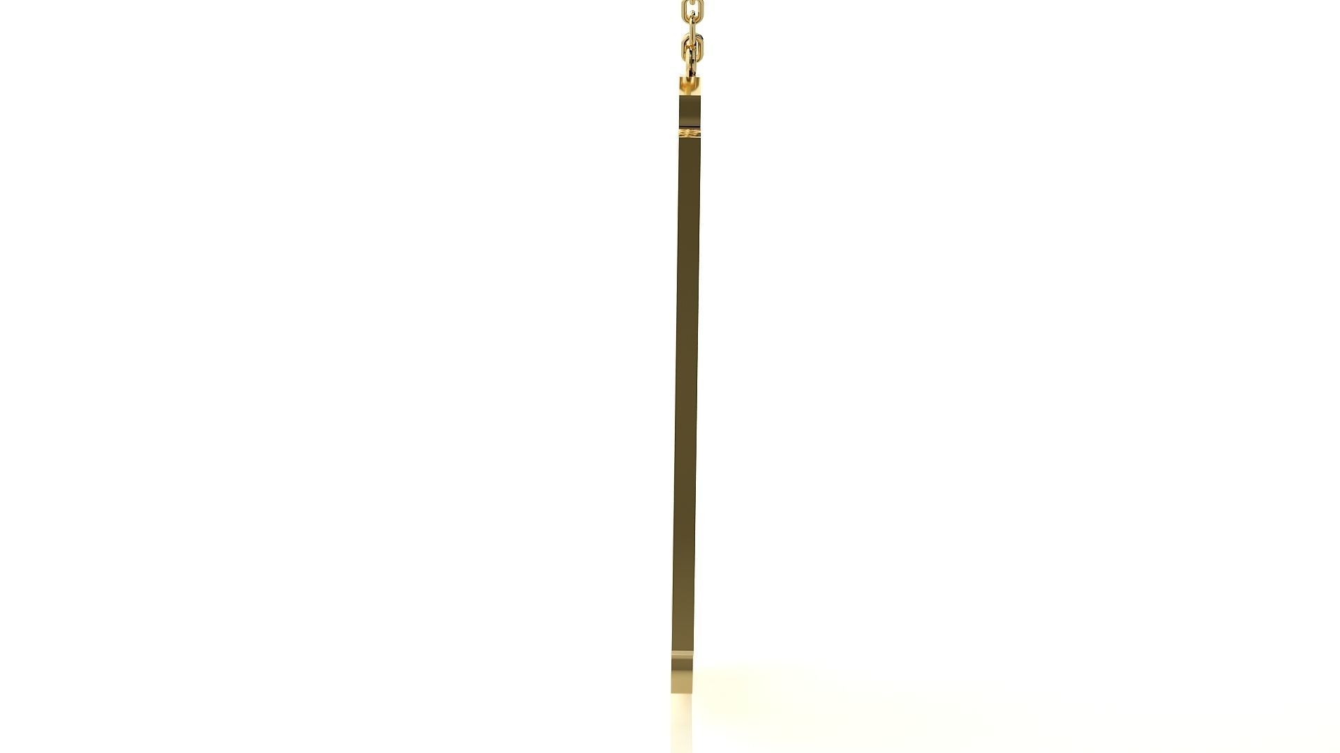 Blade pendant 3dm stl render details  3D print model_16