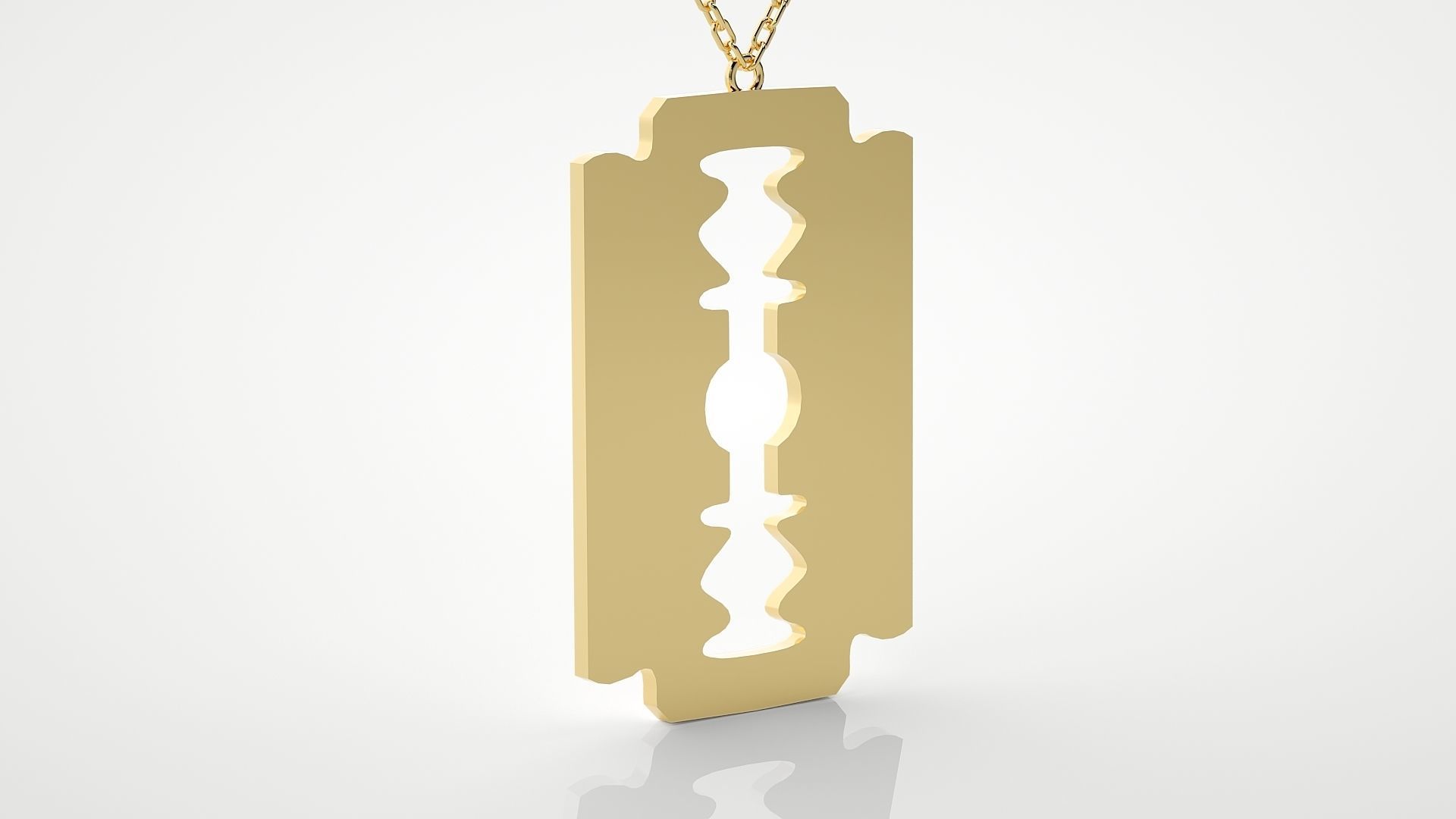 Blade pendant 3dm stl render details  3D print model_15