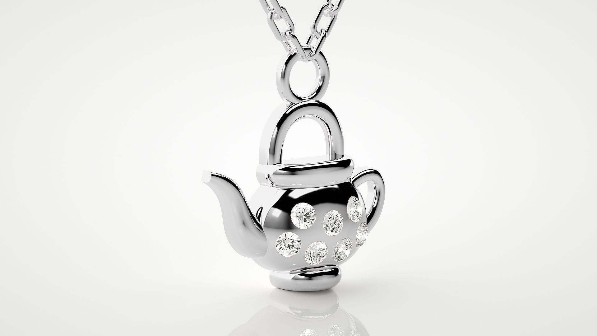 Kettle pendant 3dm stl render details  3D print model_10