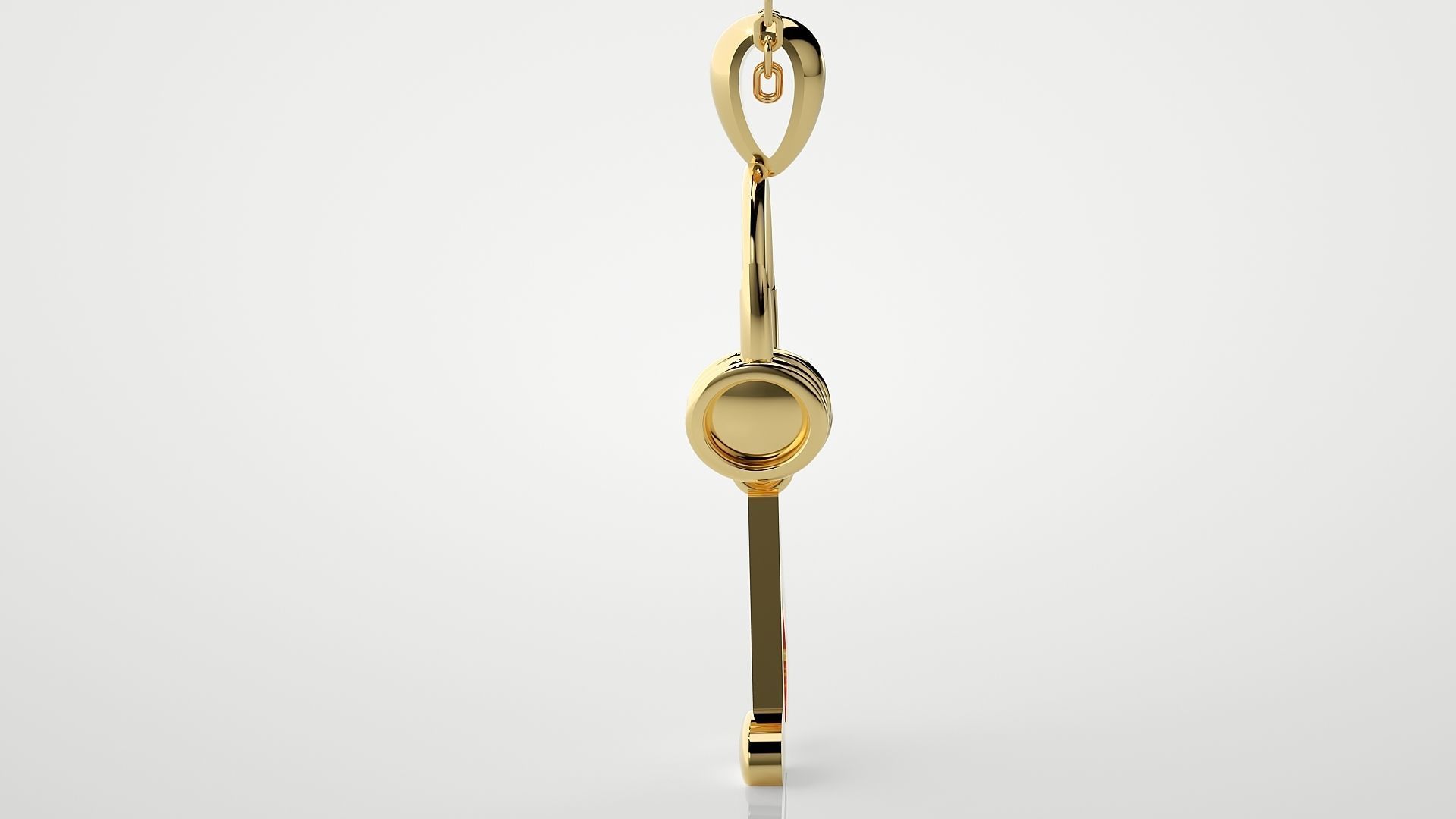 Headphone - music - walking  pendant 3dm stl render details  3D print model_17