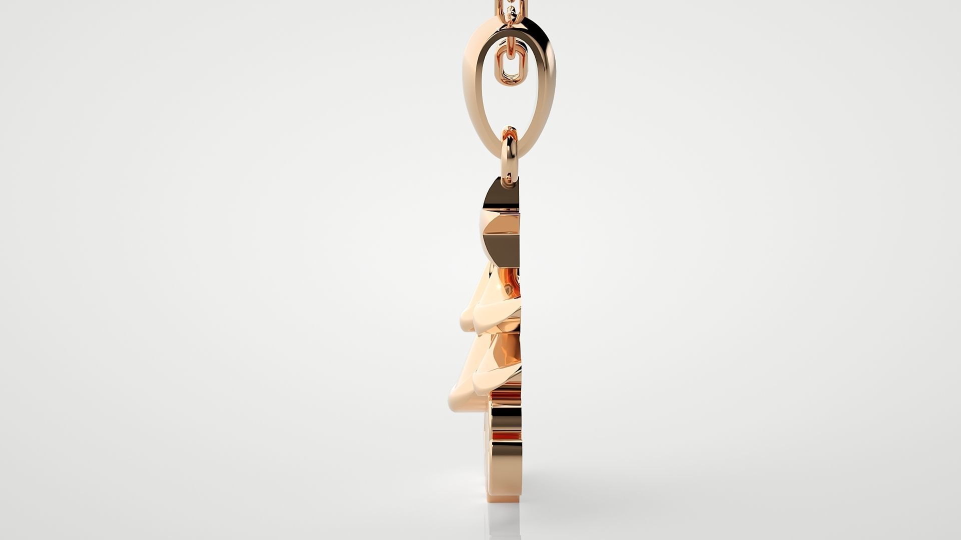 Love pendant 3dm stl render details  3D print model_6