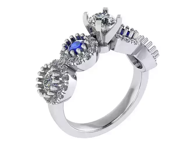 Peg Head Setting Ring 1352