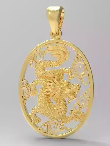 pendant dragon