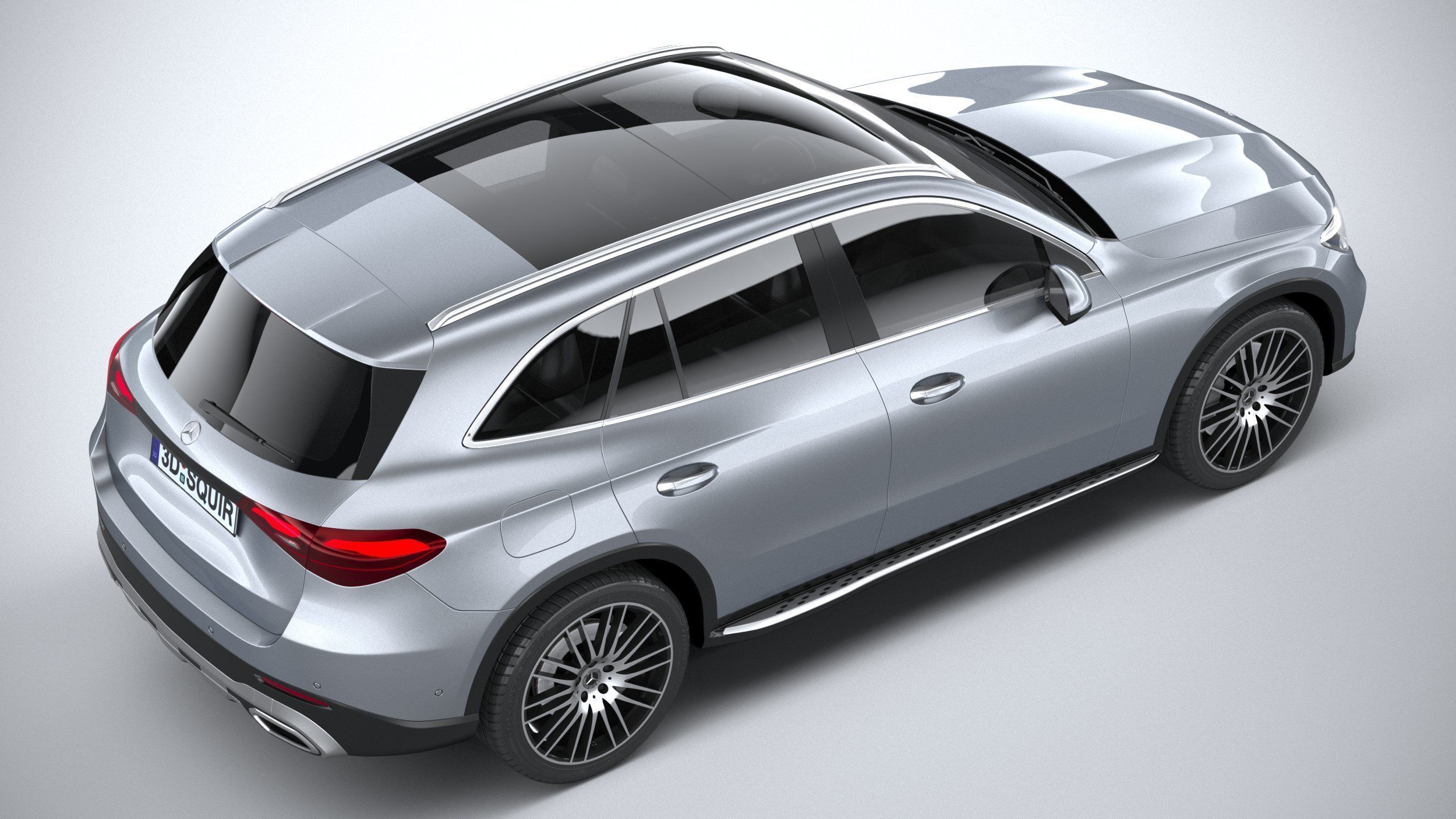 Mercedes-Benz GLC 2023 3D model_10