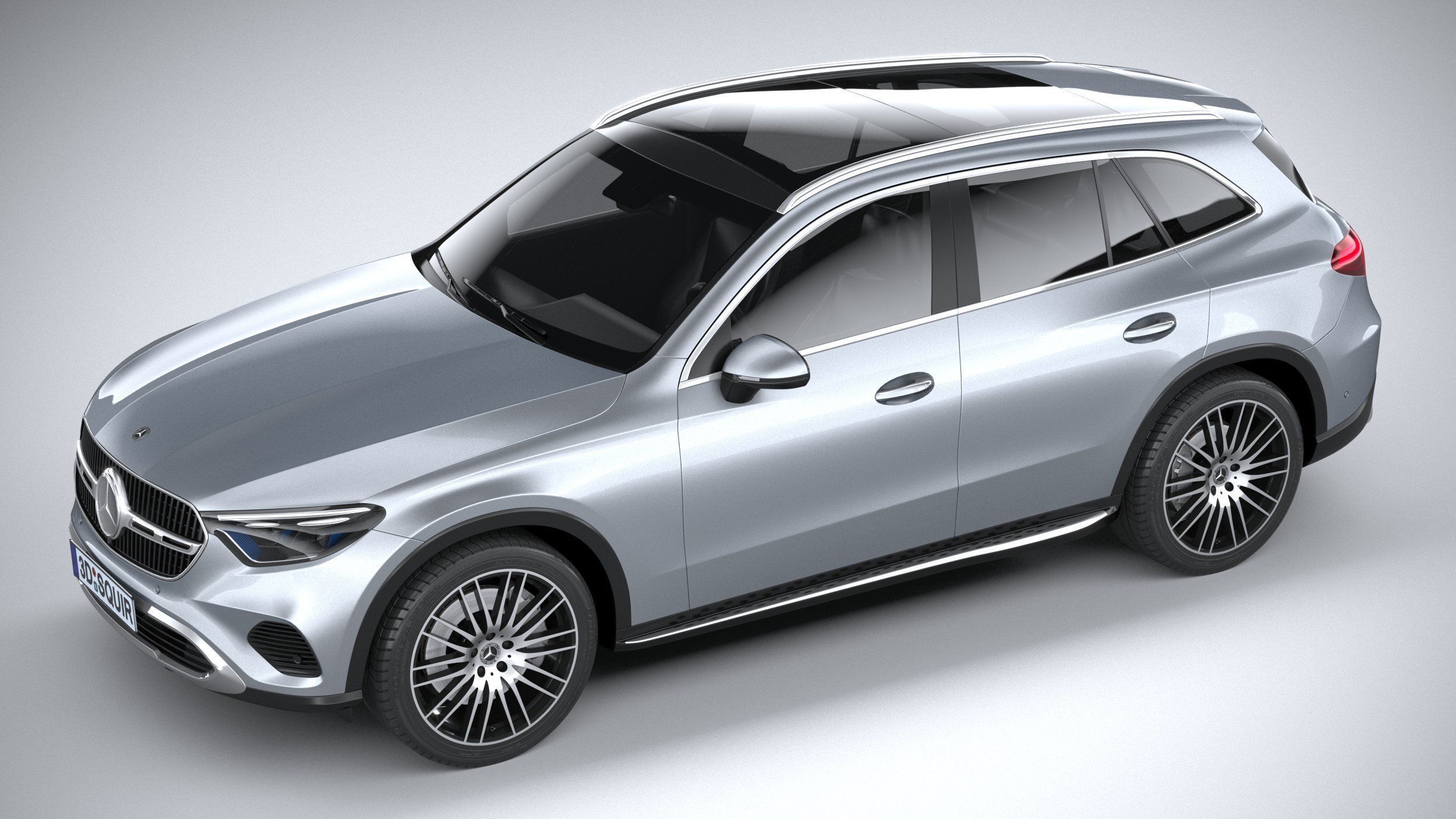 Mercedes-Benz GLC 2023 3D model_7