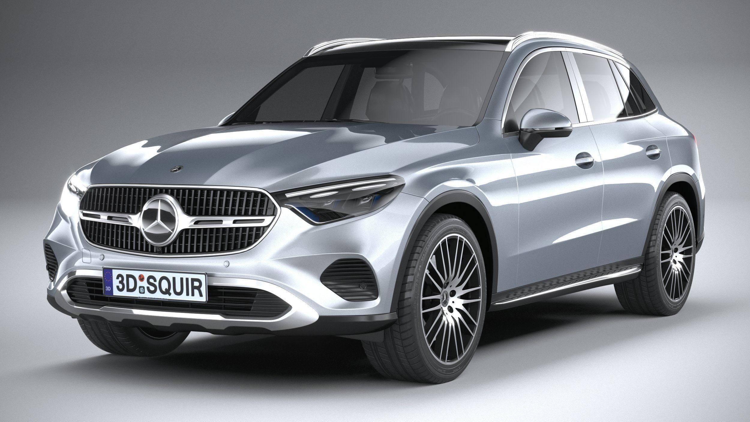 Mercedes-Benz GLC 2023 3D model_2