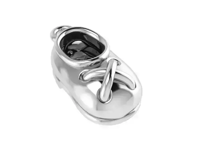 Baby Shoe Pendant 1353