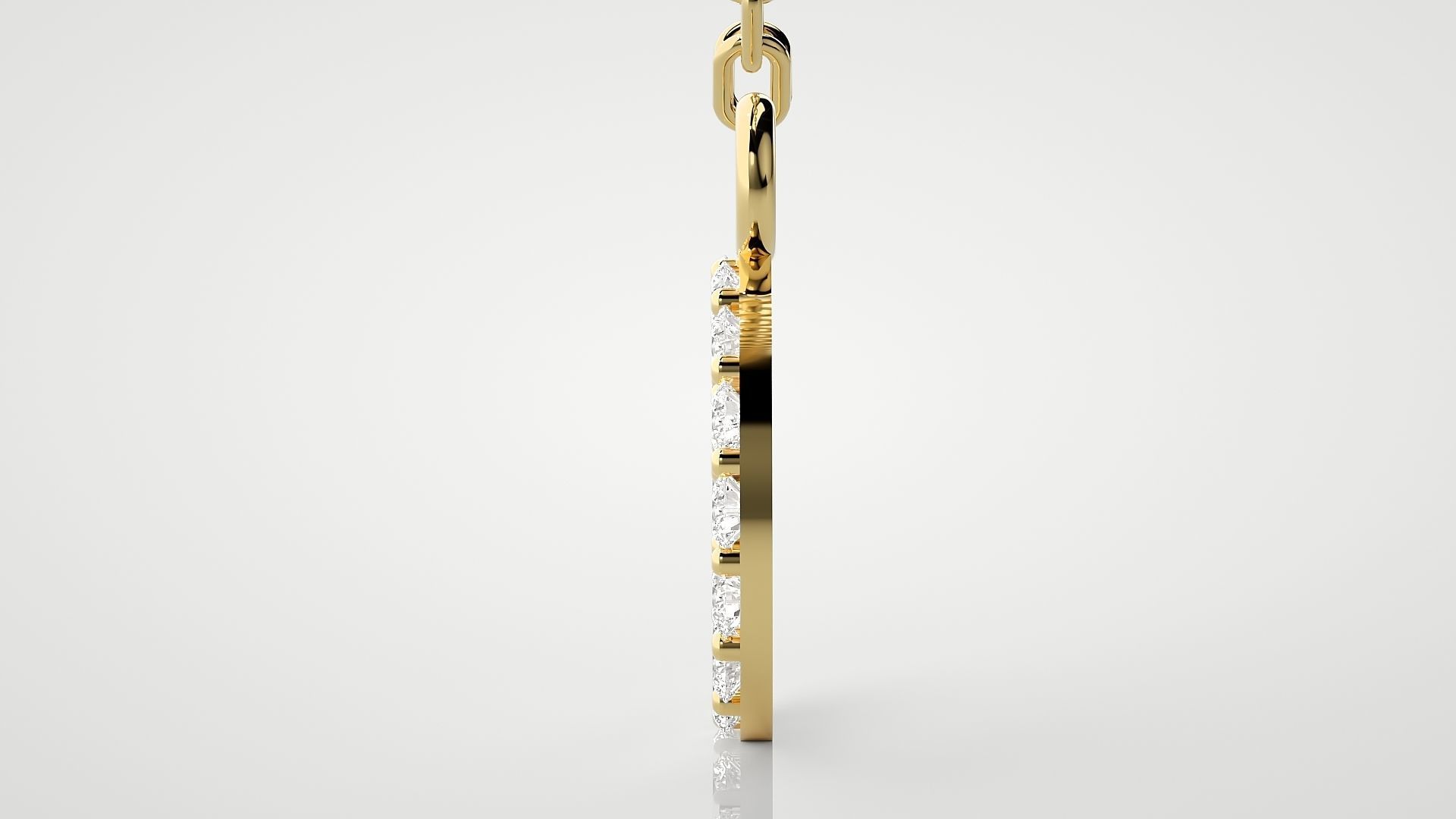 Women pendant 3dm stl render details  3D print model_18