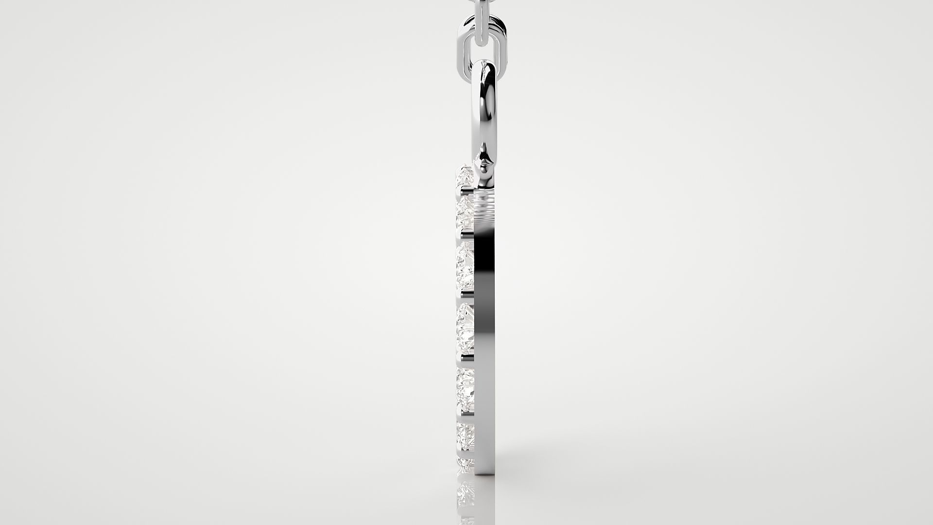 Women pendant 3dm stl render details  3D print model_12