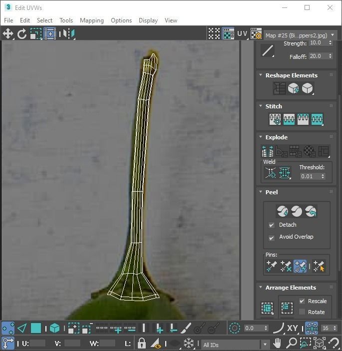 Chili Peppers Set 3D model_27