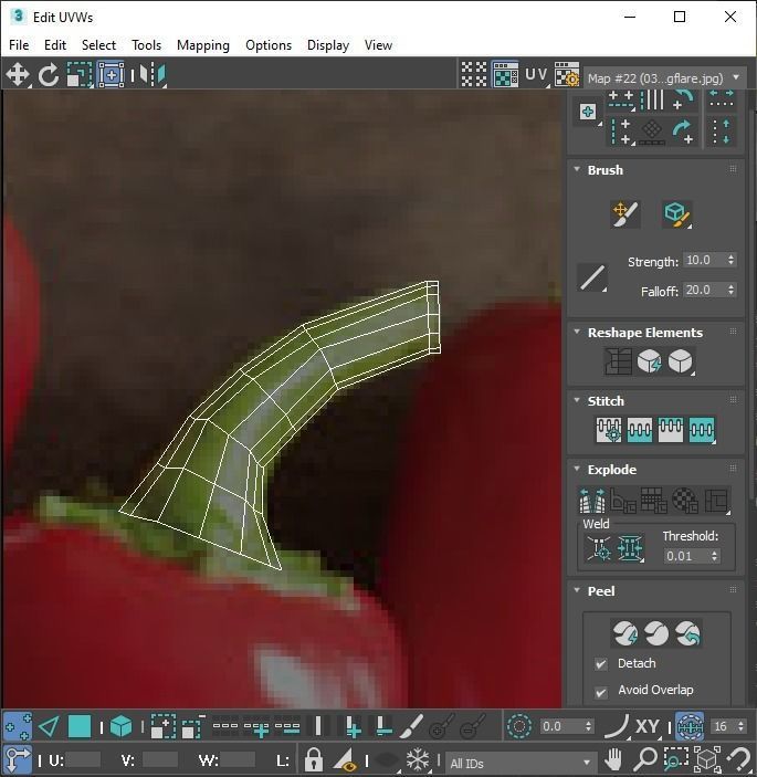 Chili Peppers Set 3D model_34