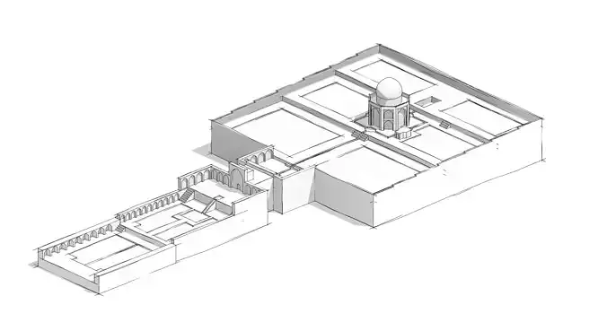 Ghadamgah Garden - iranian architecture
