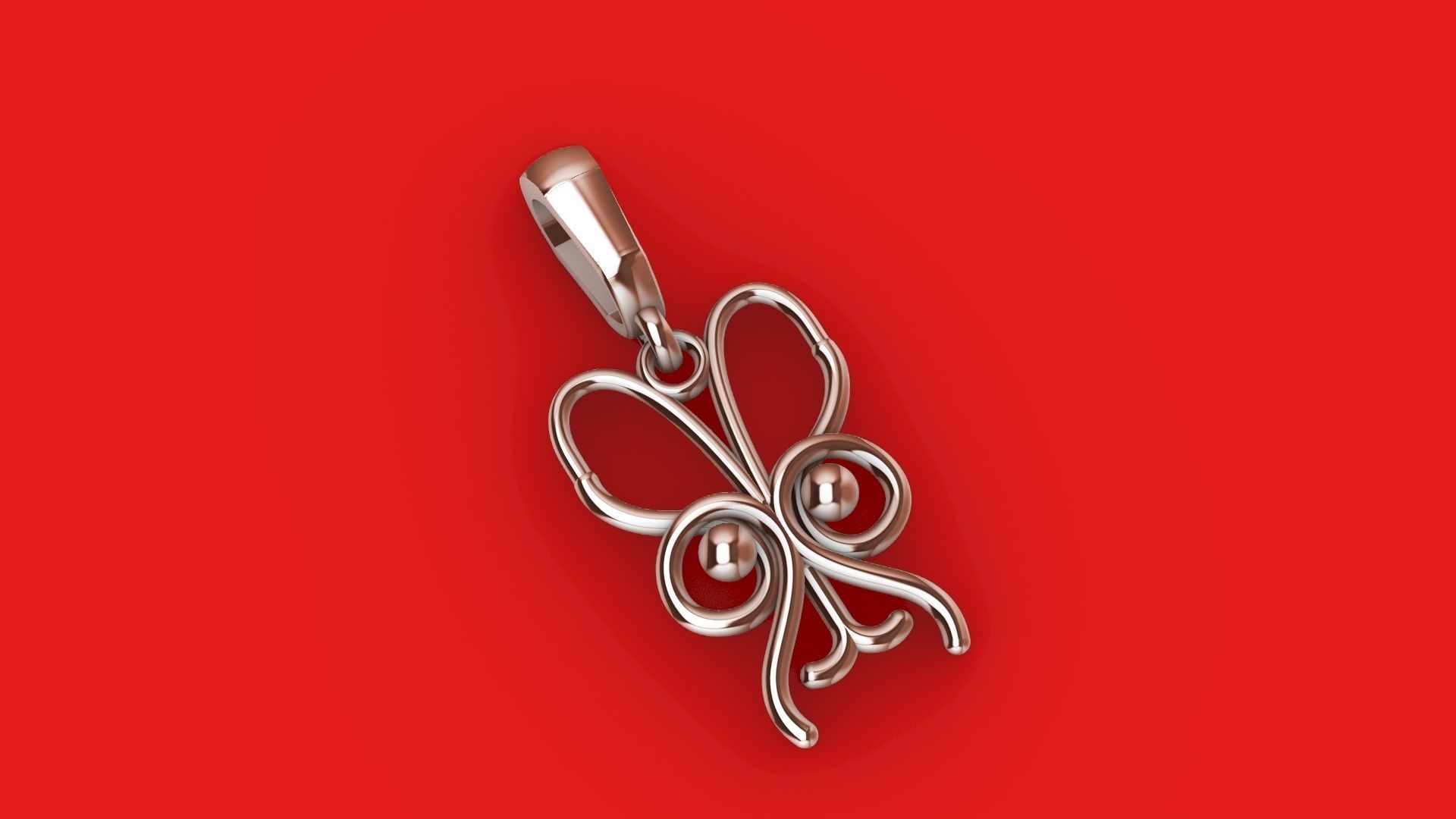 Owl Charm pendant 3d Model 3D print model_10