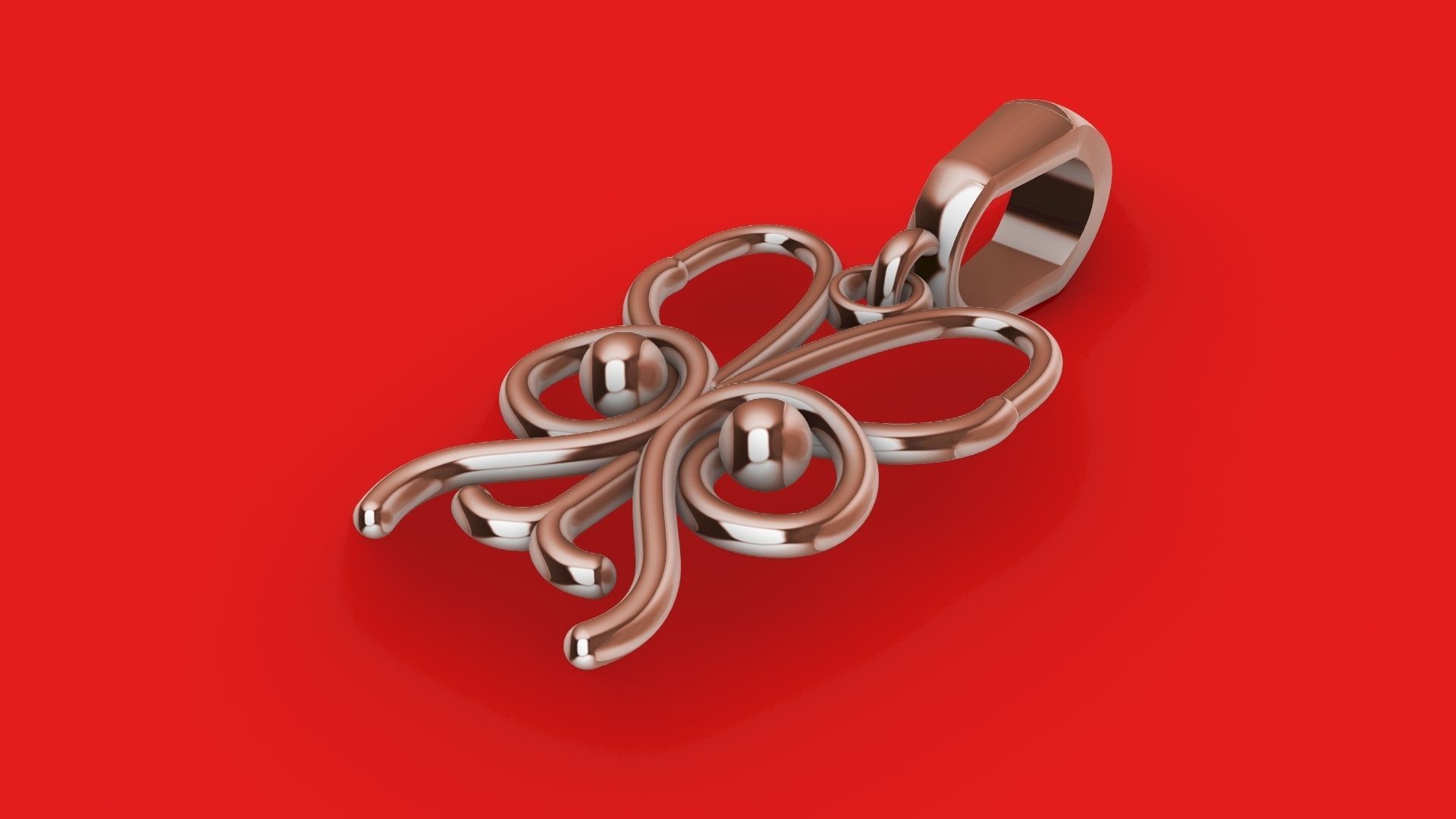 Owl Charm pendant 3d Model 3D print model_11