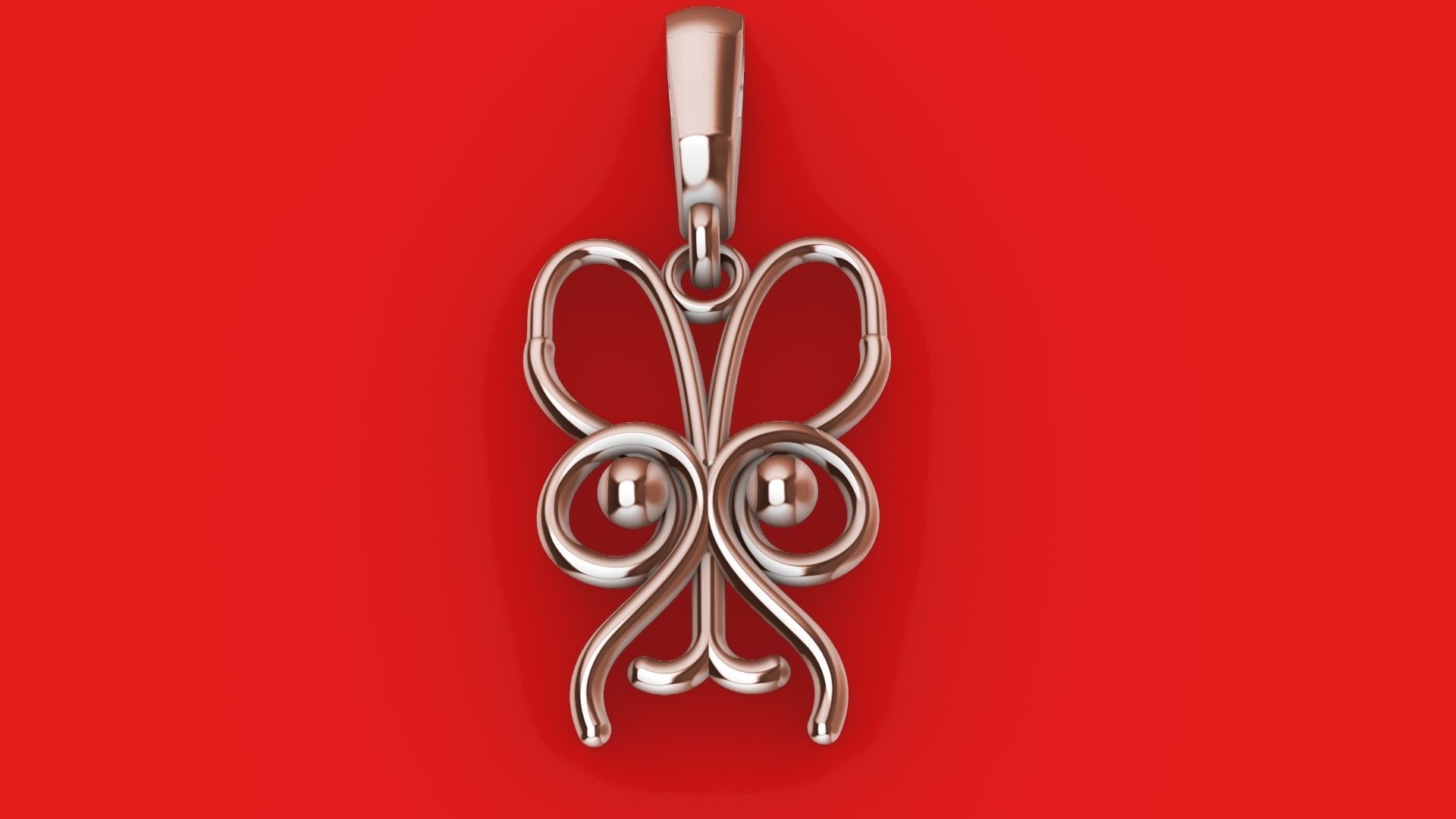 Owl Charm pendant 3d Model 3D print model_12