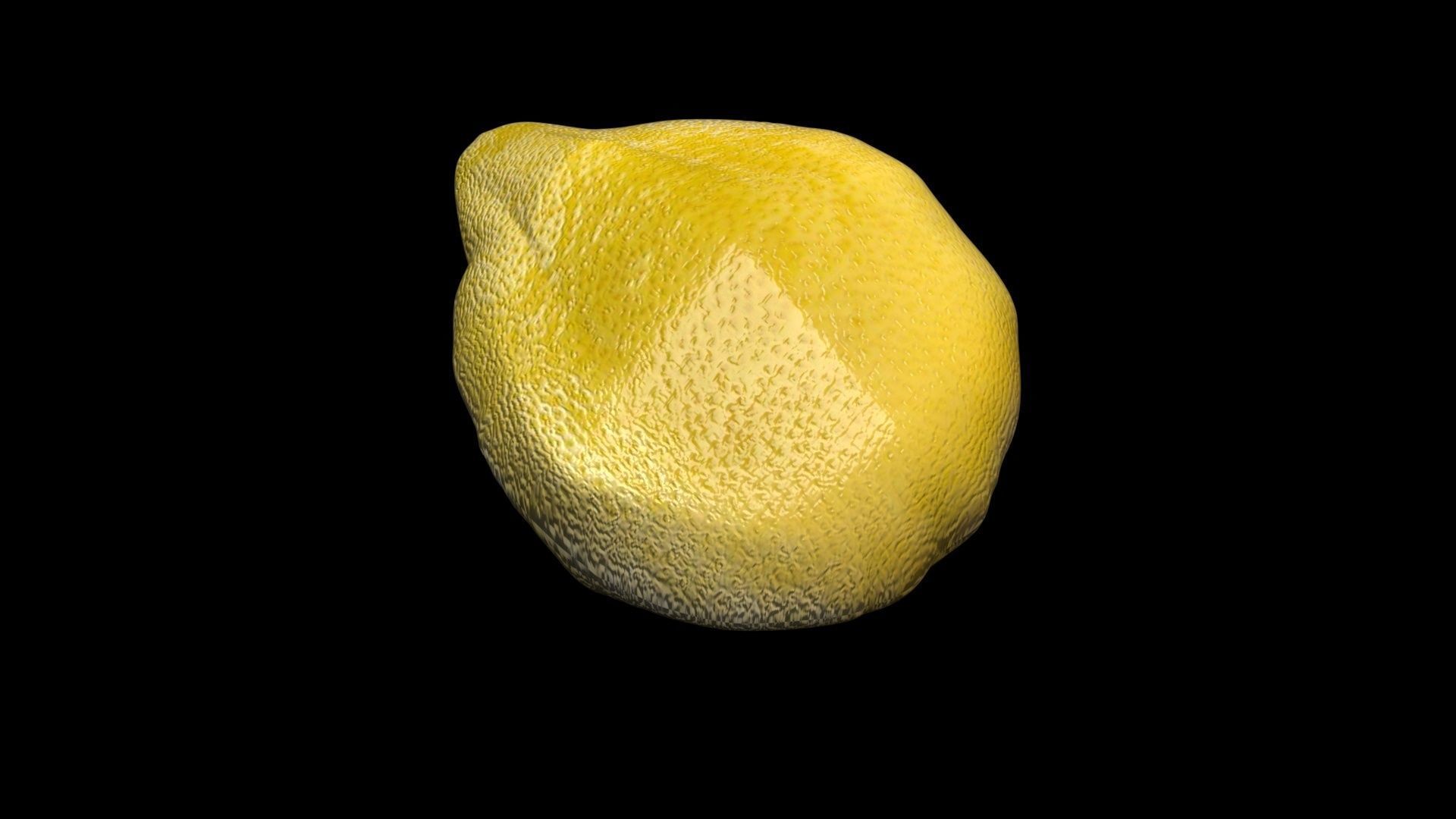 Lemon 3D model_6