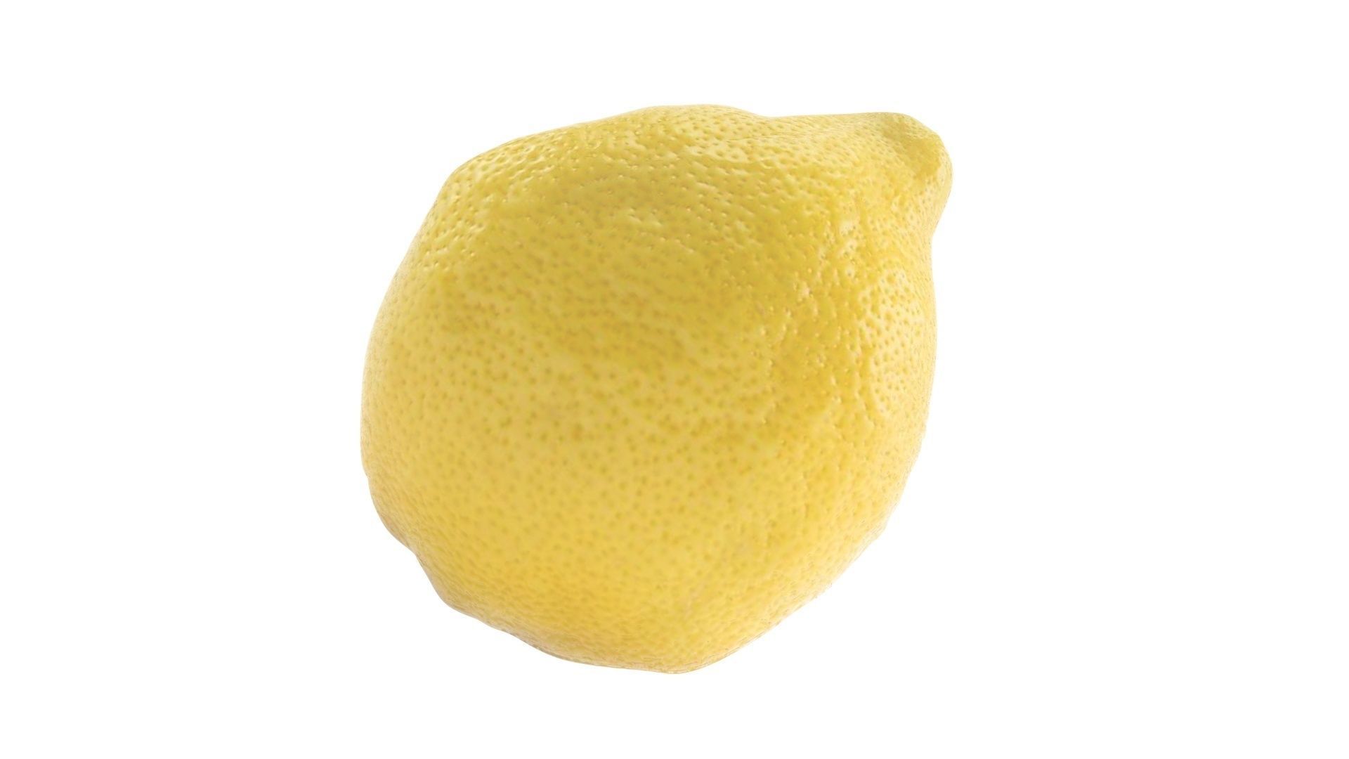 Lemon 3D model_8