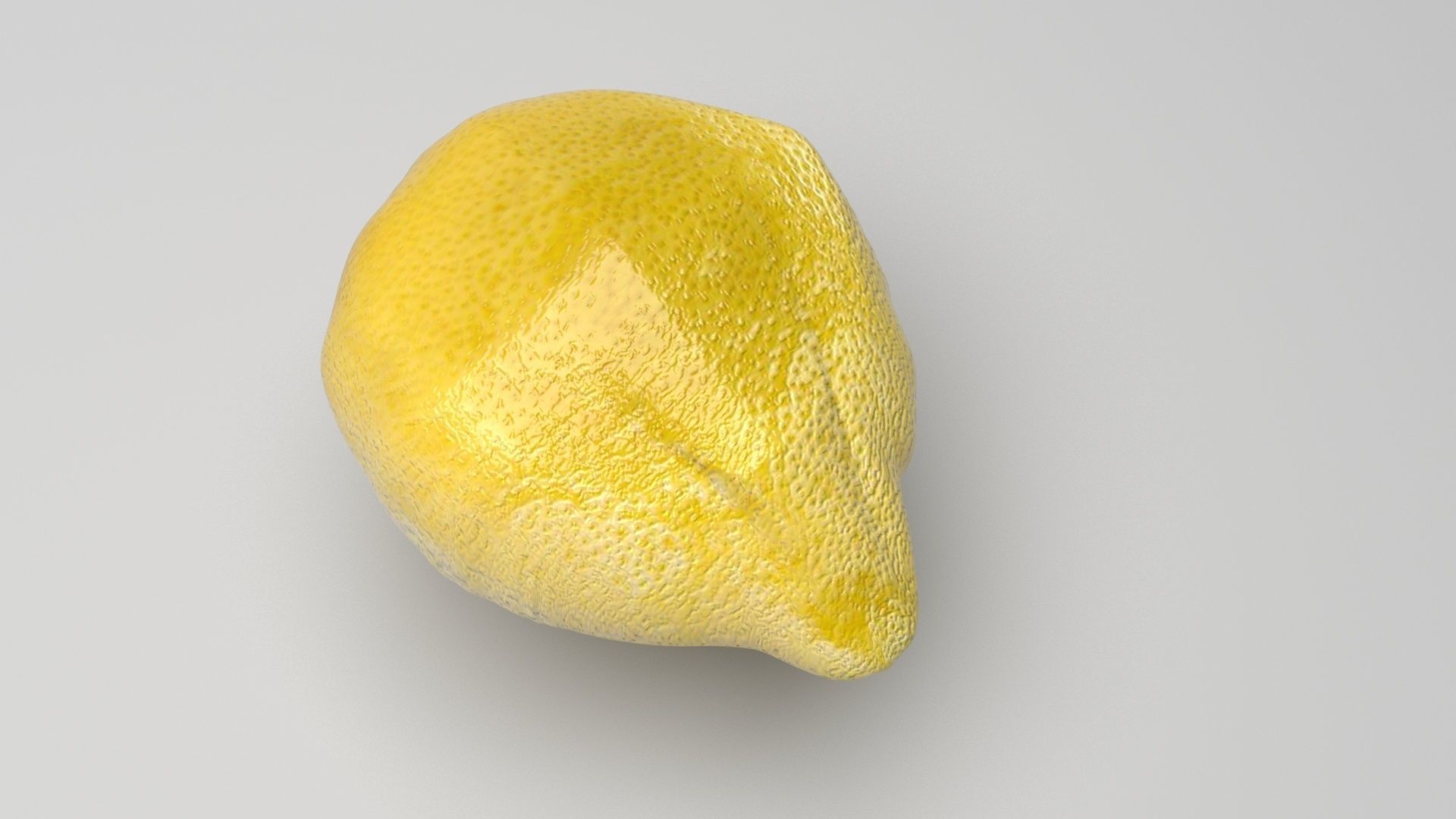 Lemon 3D model_2