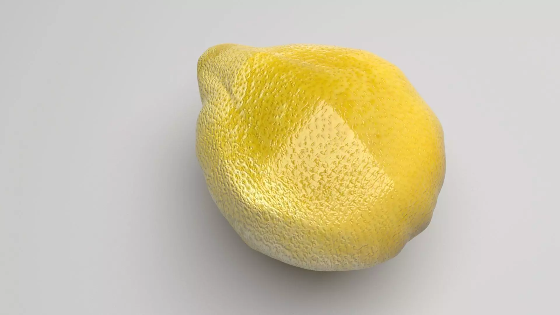 Lemon 3D model_0