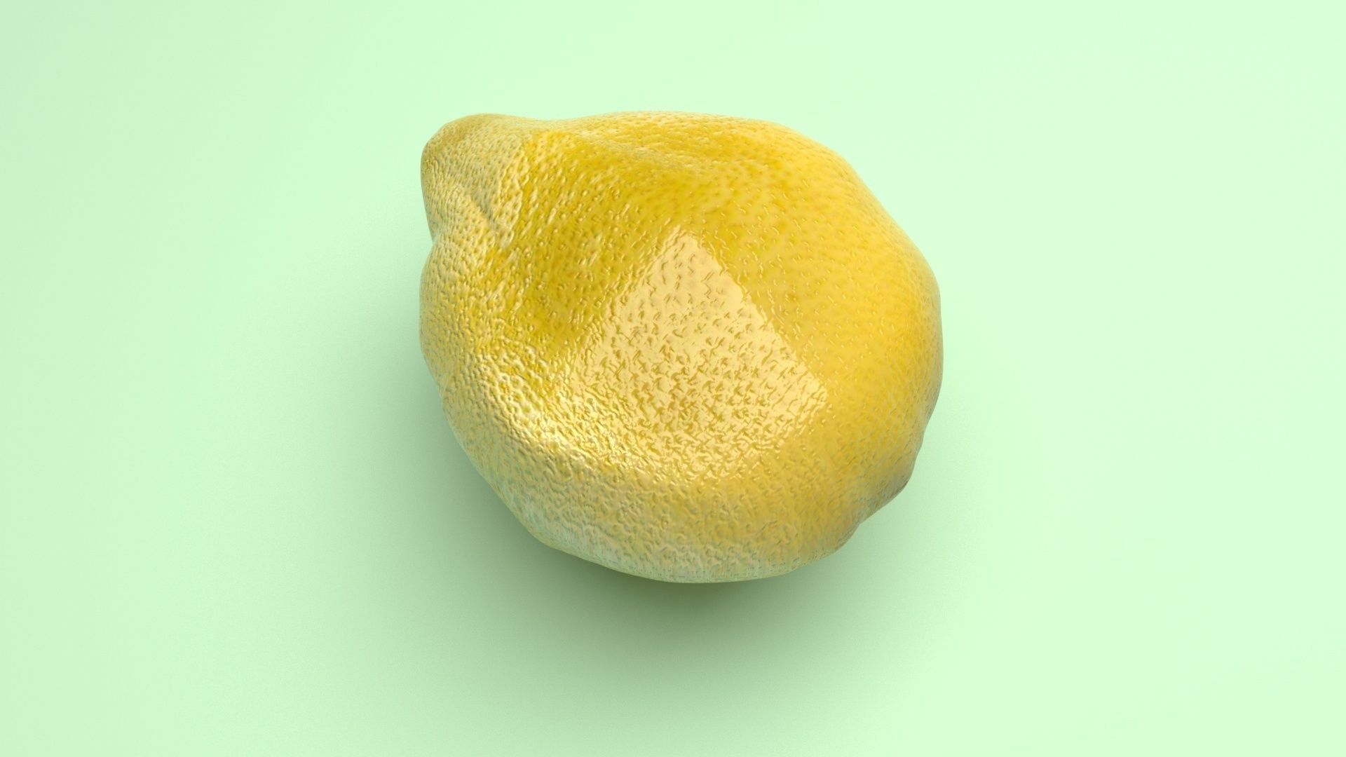 Lemon 3D model_5