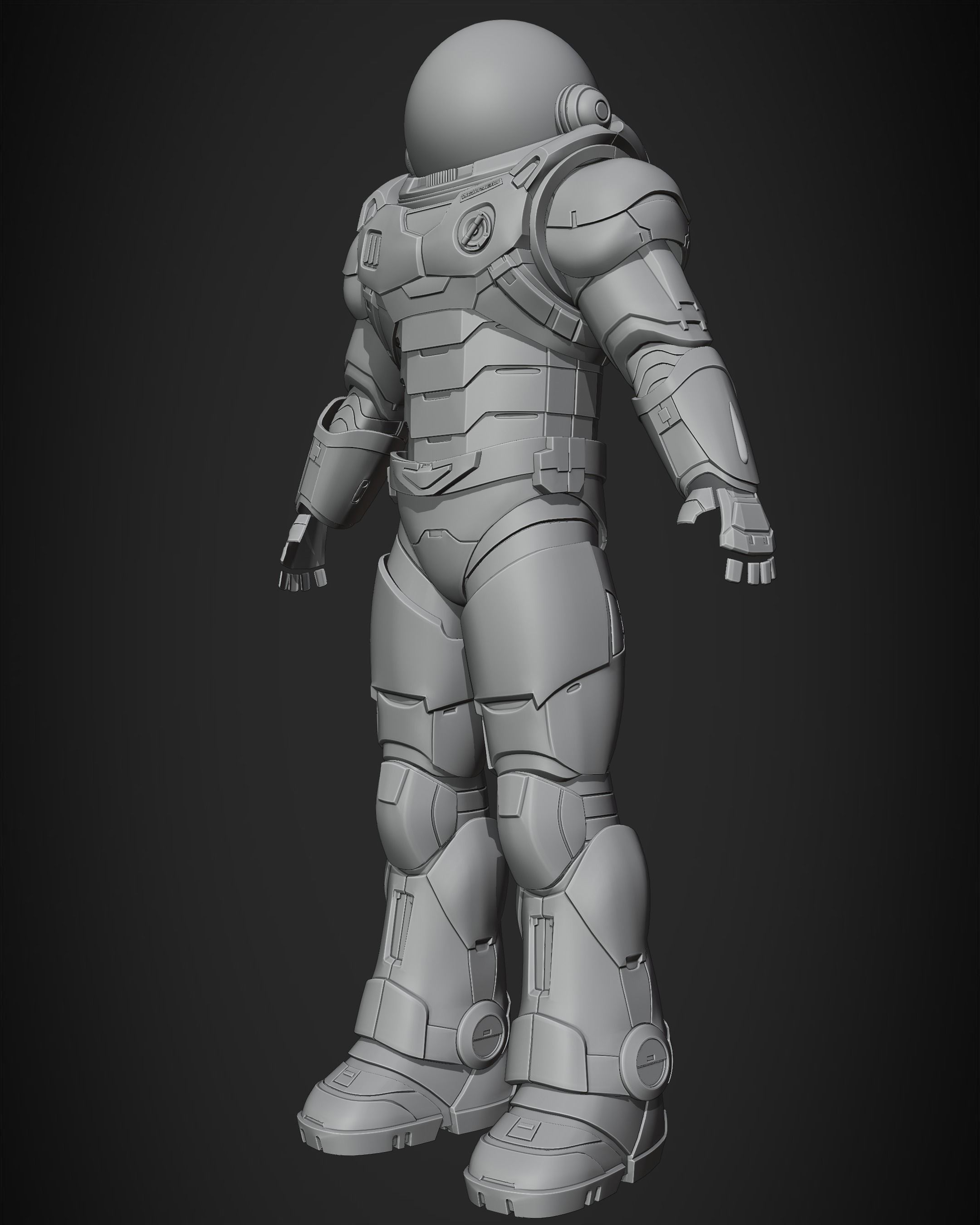 Buzz Lightyear Armor for Cosplay 3D print model_10