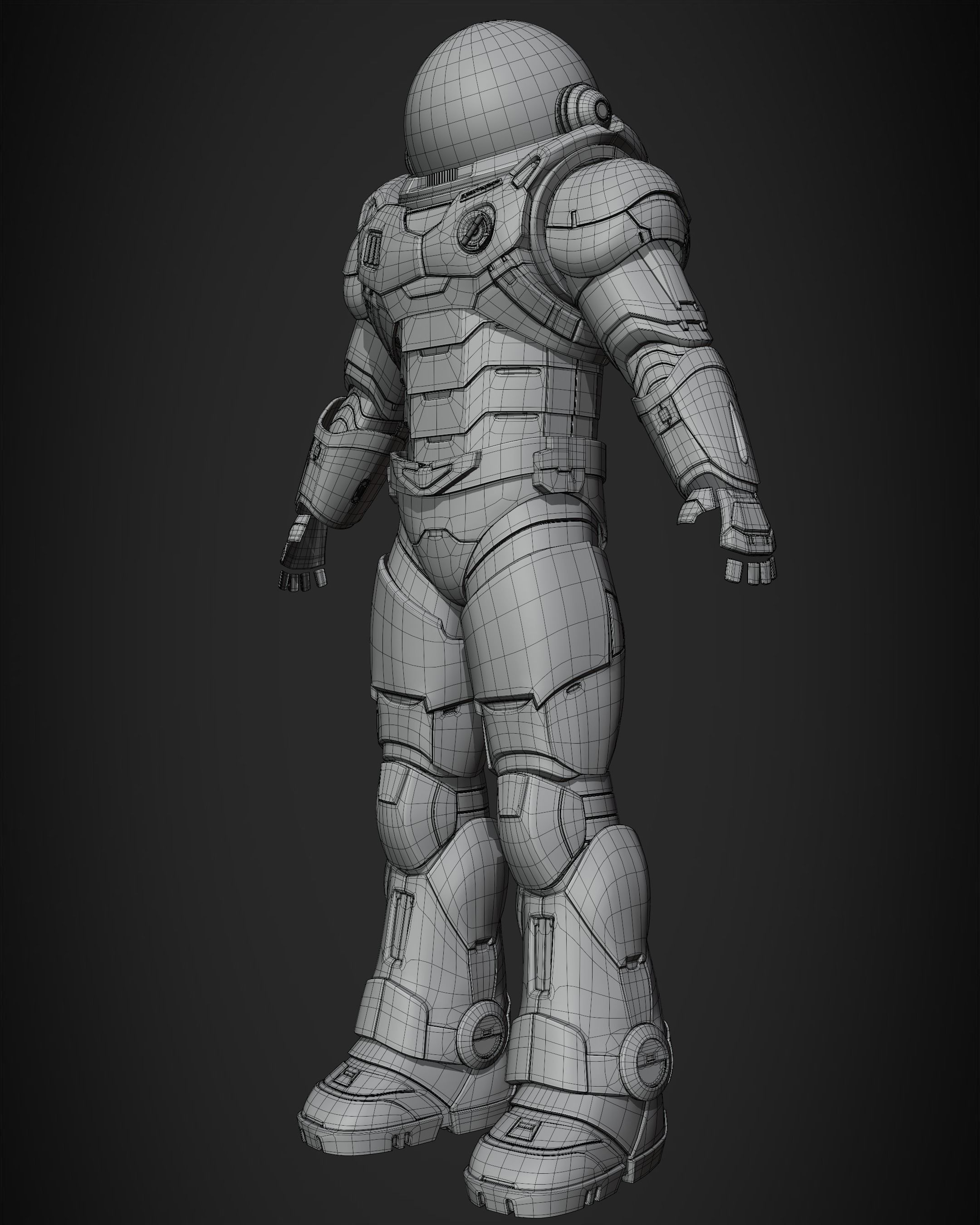 Buzz Lightyear Armor for Cosplay 3D print model_11