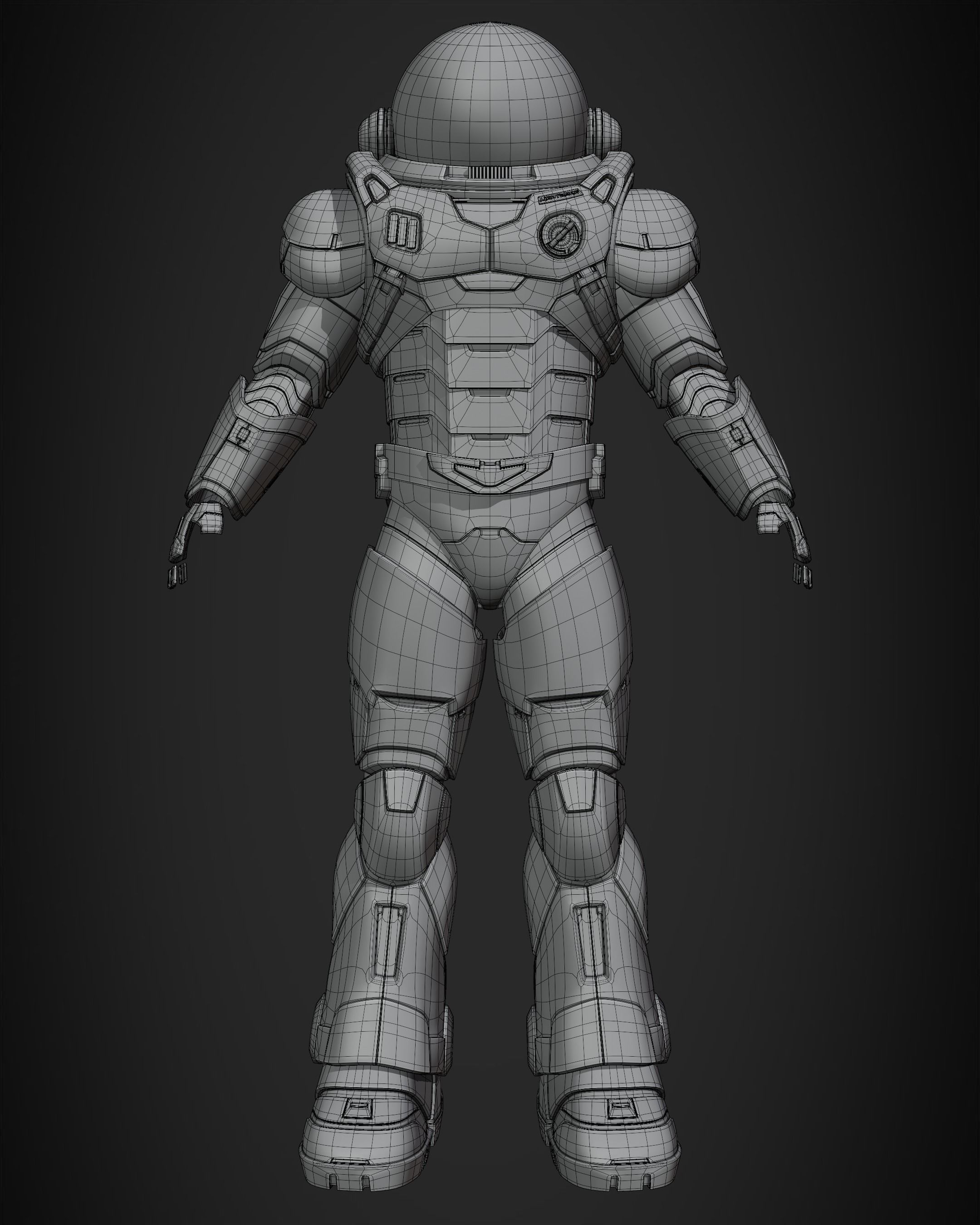 Buzz Lightyear Armor for Cosplay 3D print model_12