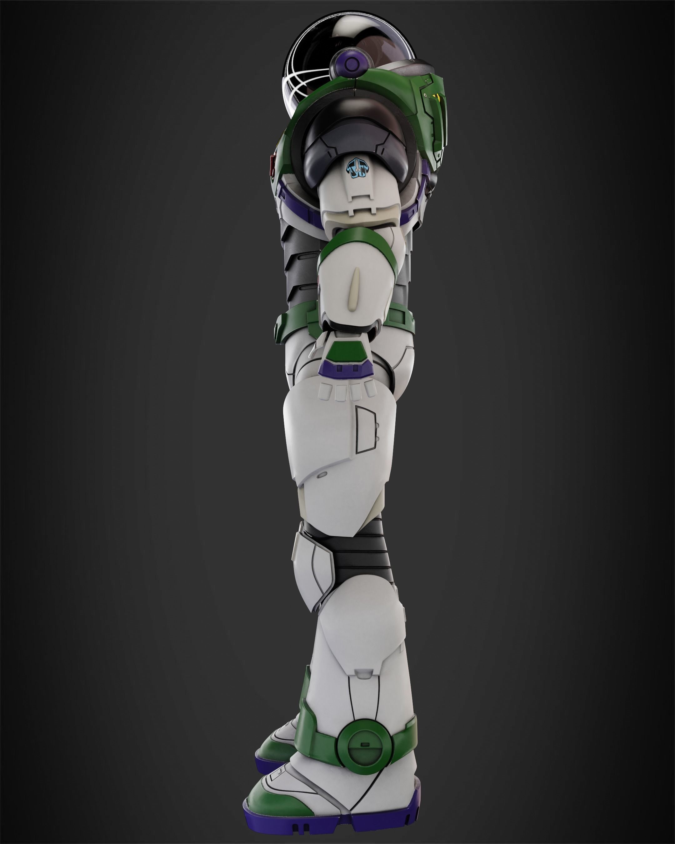 Buzz Lightyear Armor for Cosplay 3D print model_8