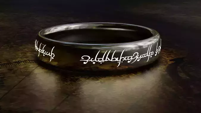 Lord of the rings 3D model