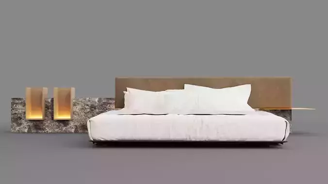 Symphony Bed by Cesare Arosio