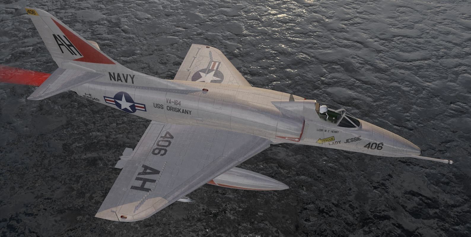 Douglas A-4E Skyhawk 3D model_8