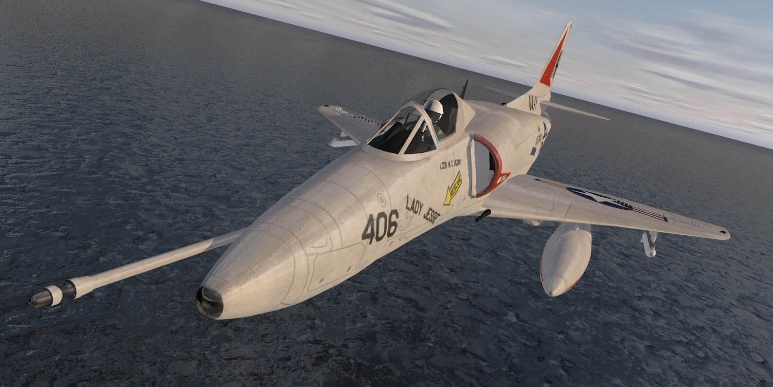 Douglas A-4E Skyhawk 3D model_10