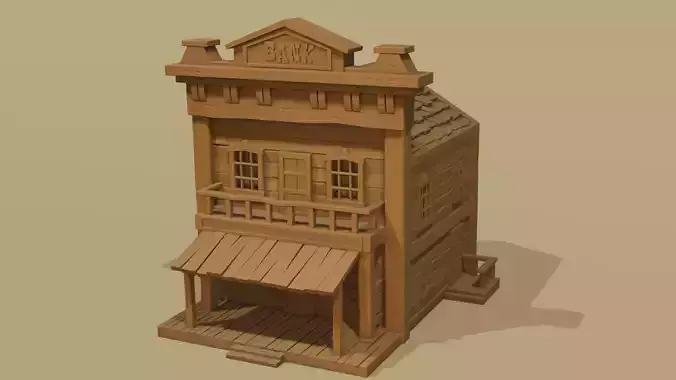 Texas Stylized houses 6 models Part 1
