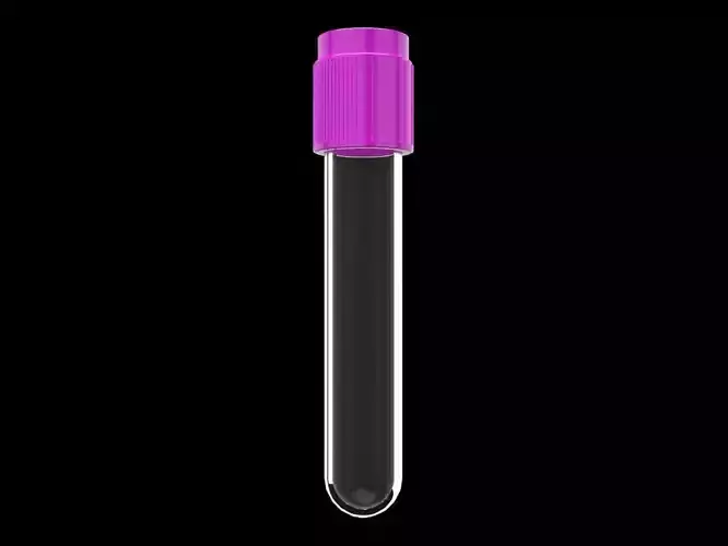 Blood Cap Tubes 3D model