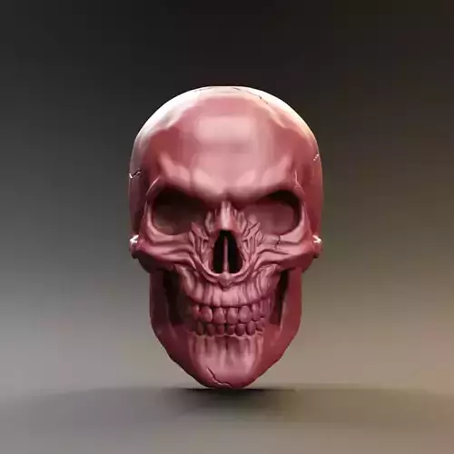Evil skull 3D print model