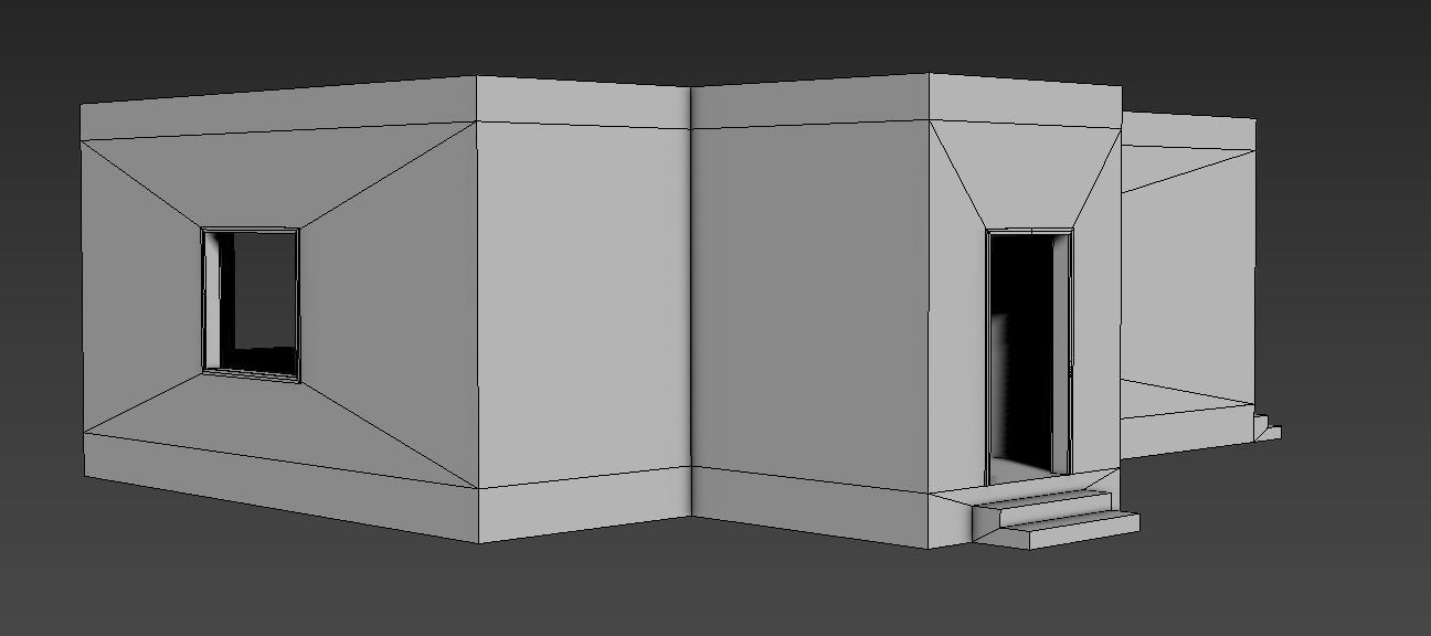 Game Building With PBR Texture and Low-poly 3D model_8