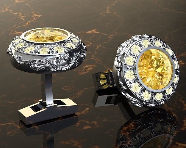 Cufflinks Lord 3D print model