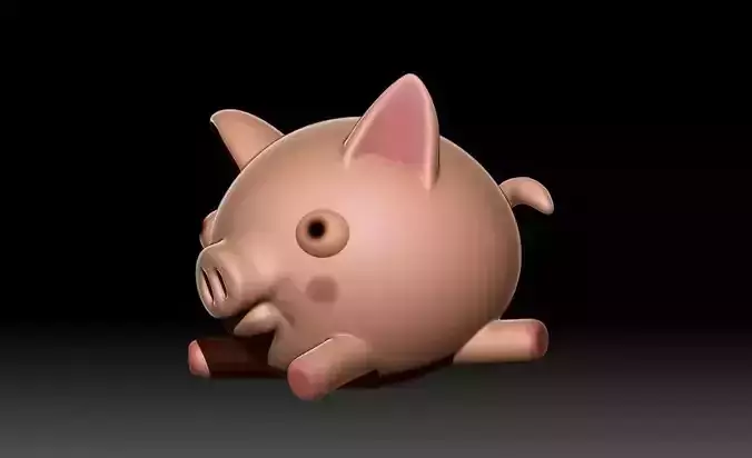 Cartoon Pig 