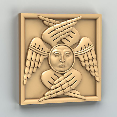 Square rosette 023 3D model