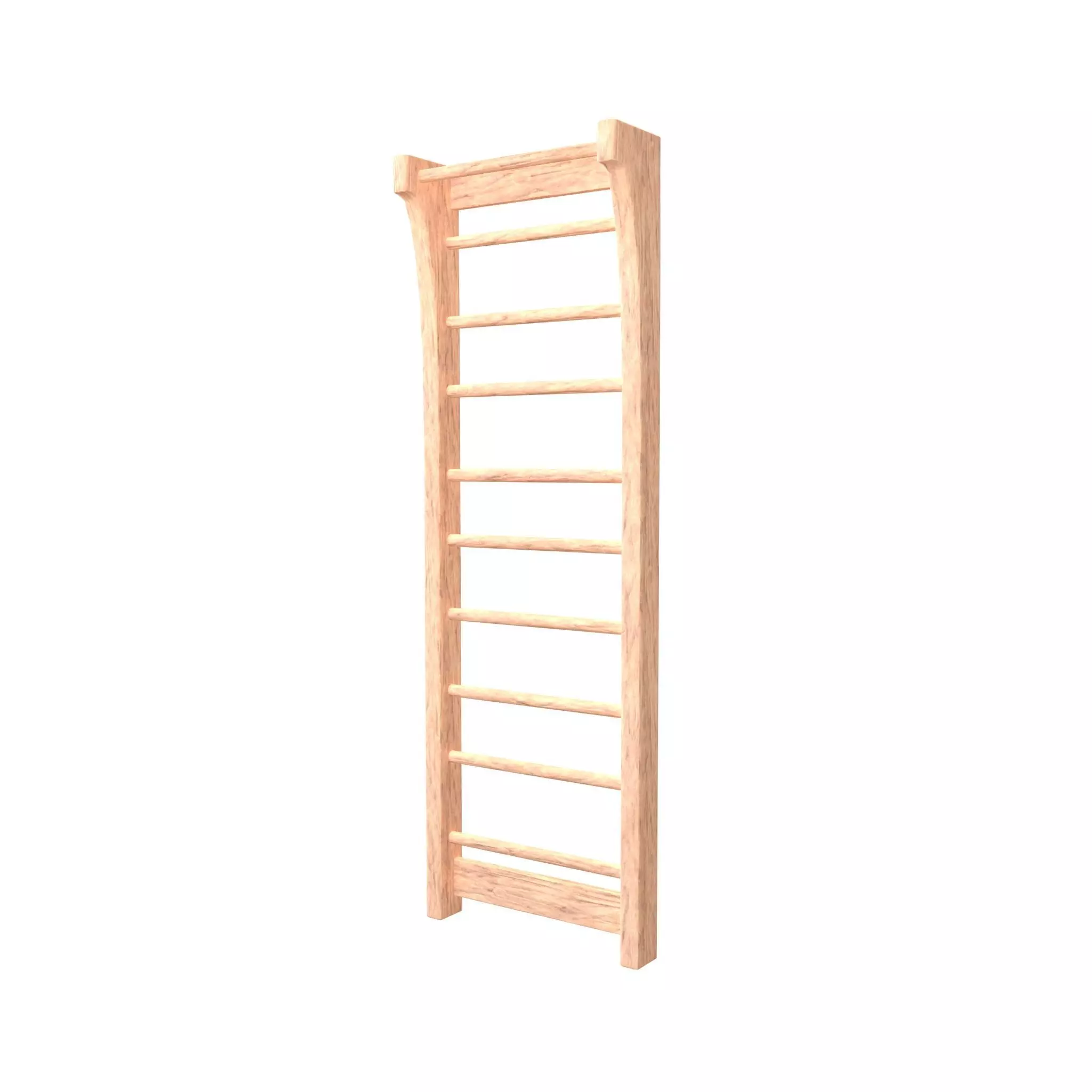 Wall Bars v1 001 Low-poly 3D model_0