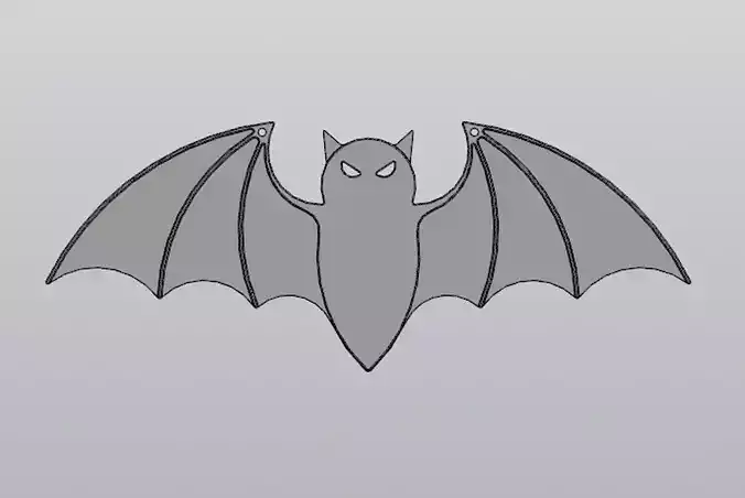 Bat Hanging Halloween decoration