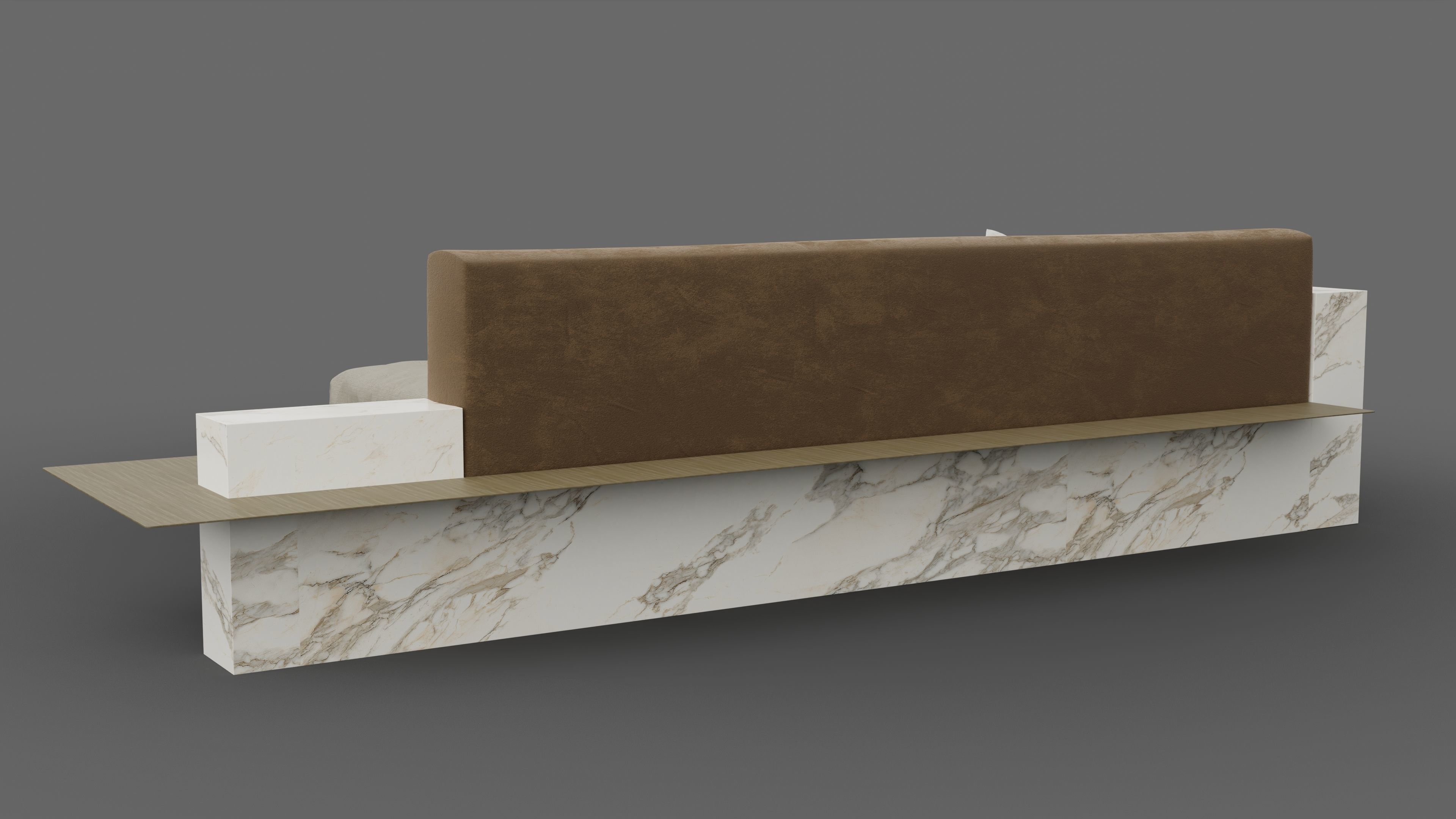 Symphony Bed Corner Version by Cesare Arosio 3D model_4