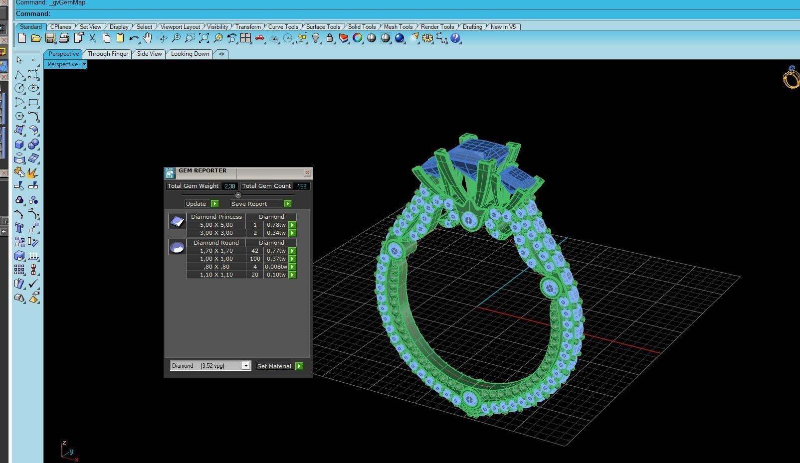 Ring Veraggio 3D print model_5