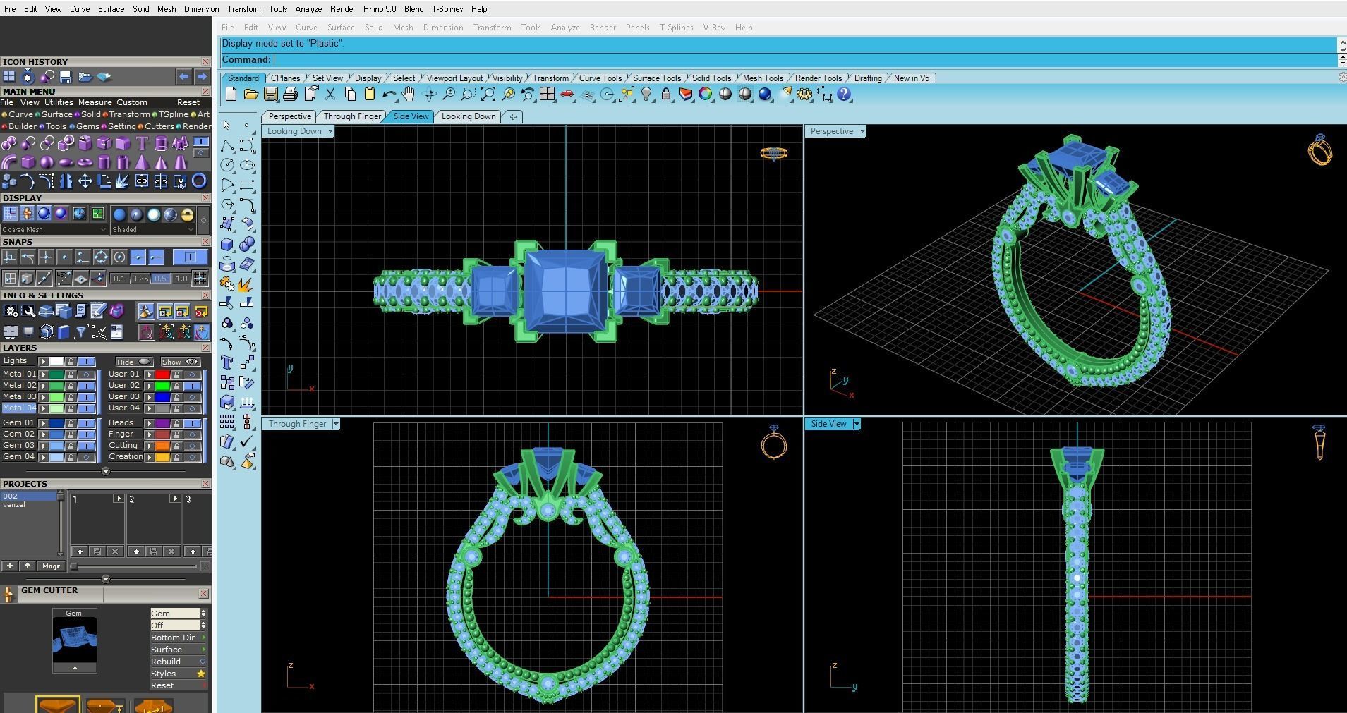 Ring Veraggio 3D print model_2