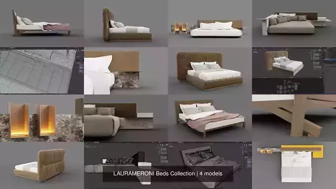 LAURAMERONI Beds Collection